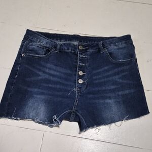 Denim Blue Women's Shorts